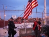 Stick Vs. Flag